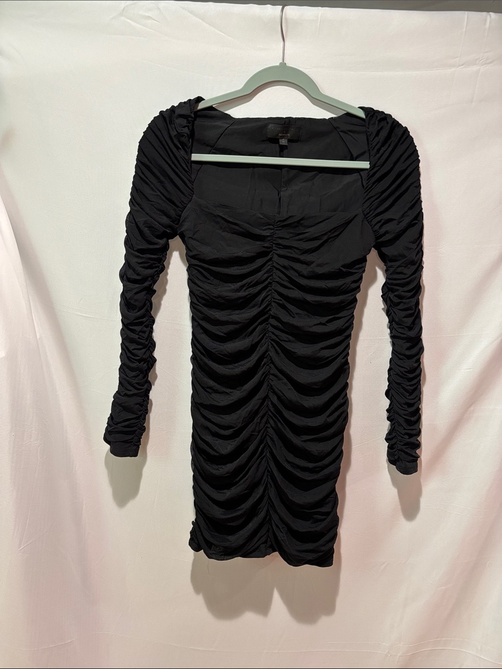 MichaelCostello Long-Sleeve Mini Dress